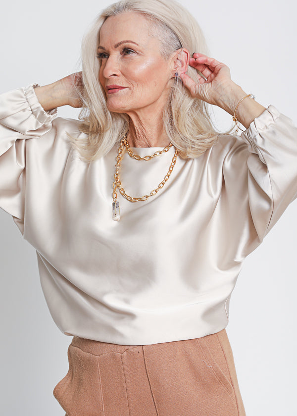 Rebel bracelet in gold, adjustable - Rocking Vibe