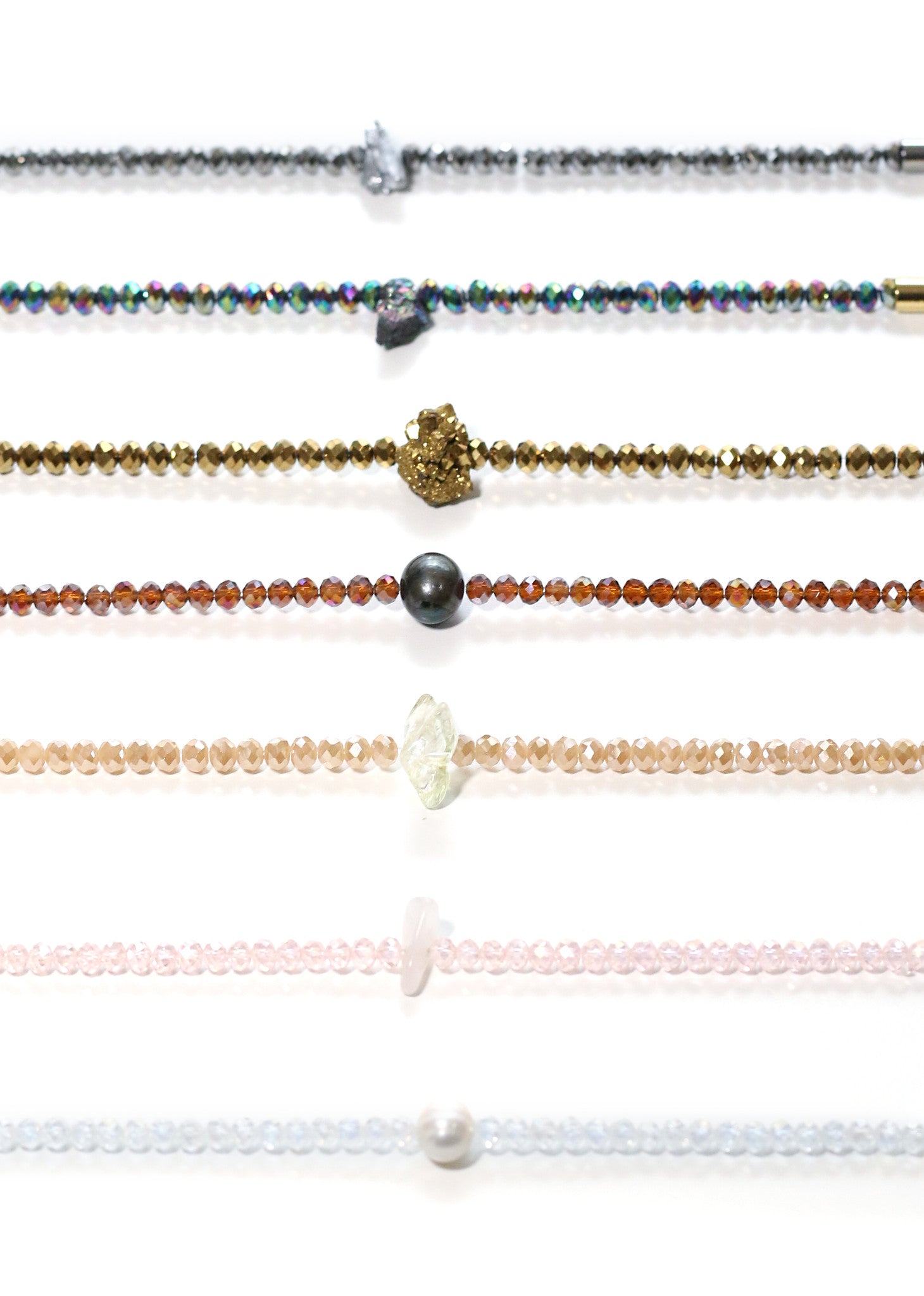 Soul Sparkle choker, champagne - Rocking Vibe