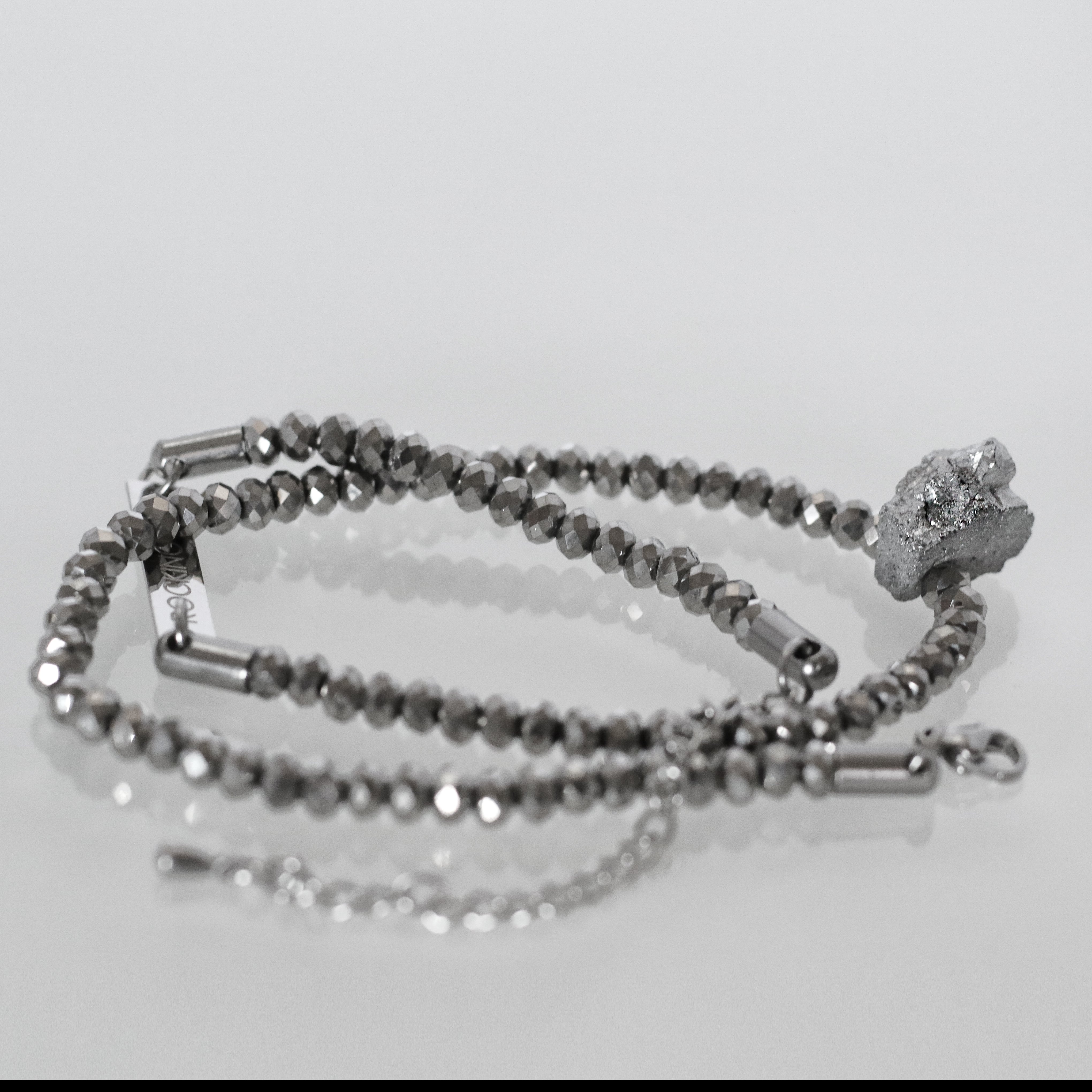 Soul Sparkle choker, silver - Rocking Vibe