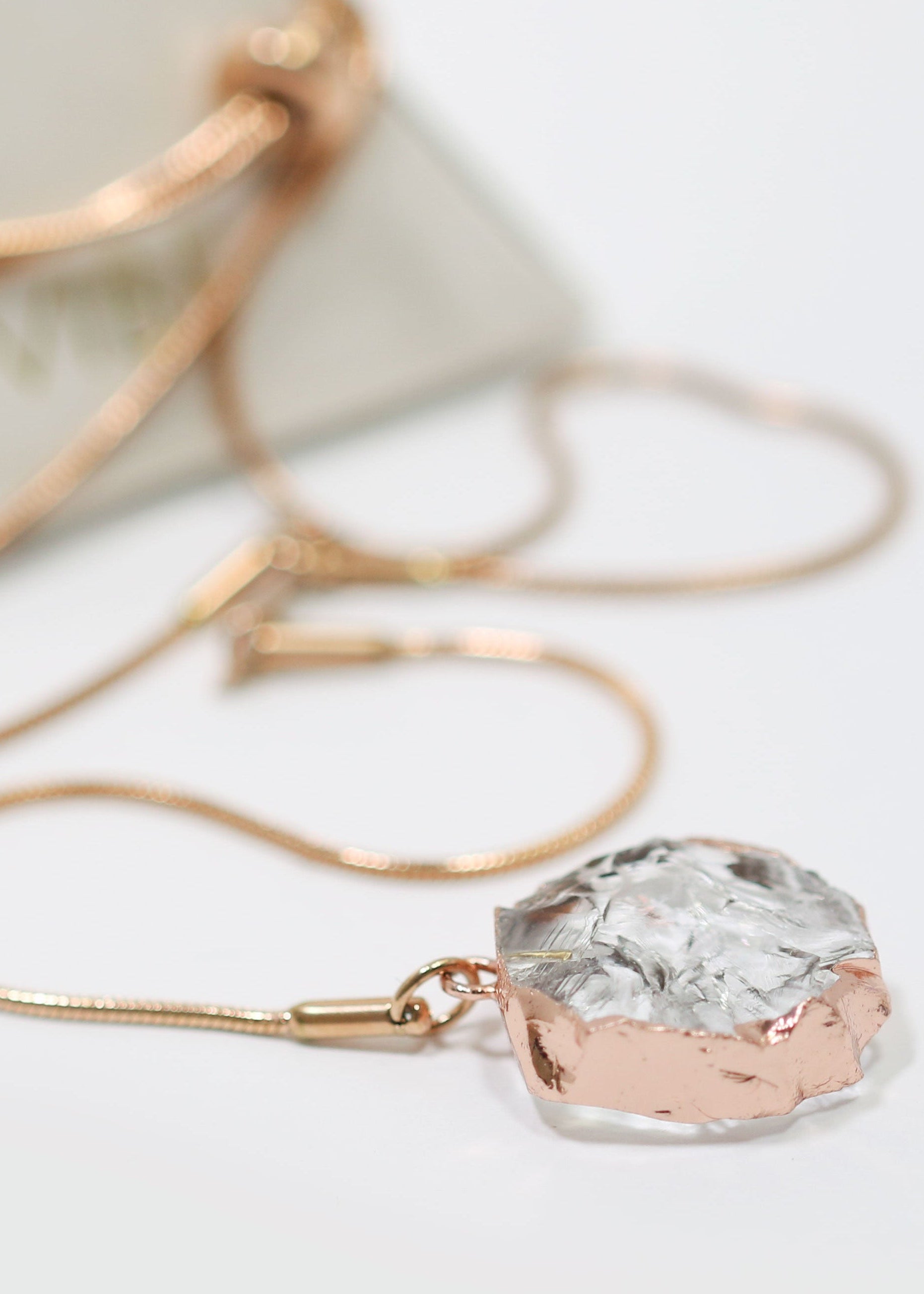 Sphere bracelet in rose gold, adjustable - Rocking Vibe